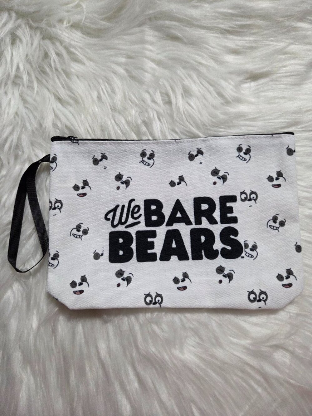 We Bare Bears Panda Design Wristlet